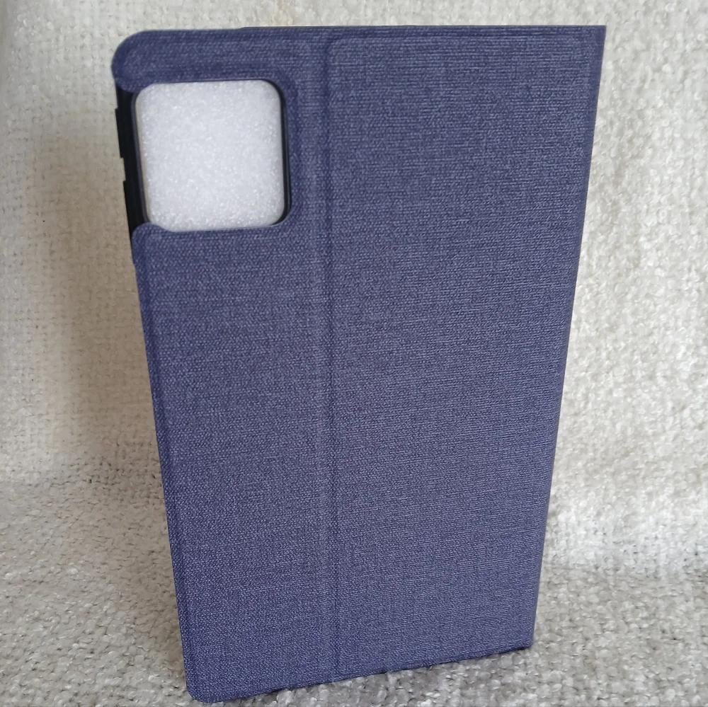 Qiawum Folio Stand for Teclast M50 Mini Case Protective Navy Blue